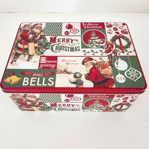 Christmas Gift, Storage or Cookie Tin
